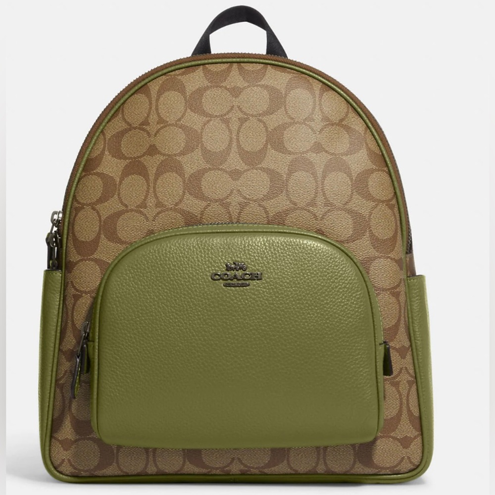 NWT Coach Signature backpack